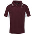 Jbs Wear The Contrast Poly Polo | Short Sleeve | Kids Maroon/White Shirts & Tops