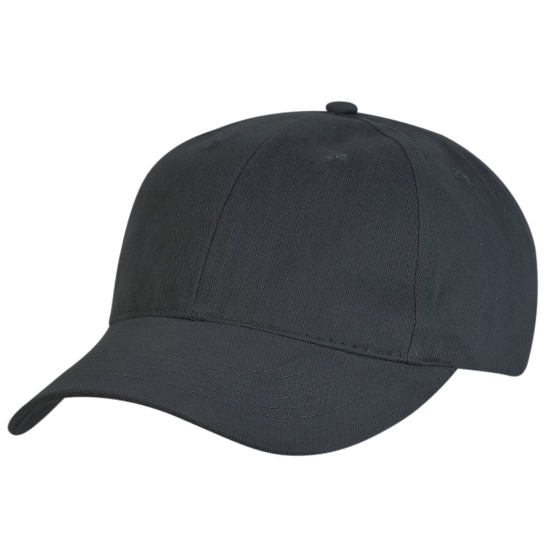 Legend The Premium Soft Cotton Cap | Adults Charcoal Hats