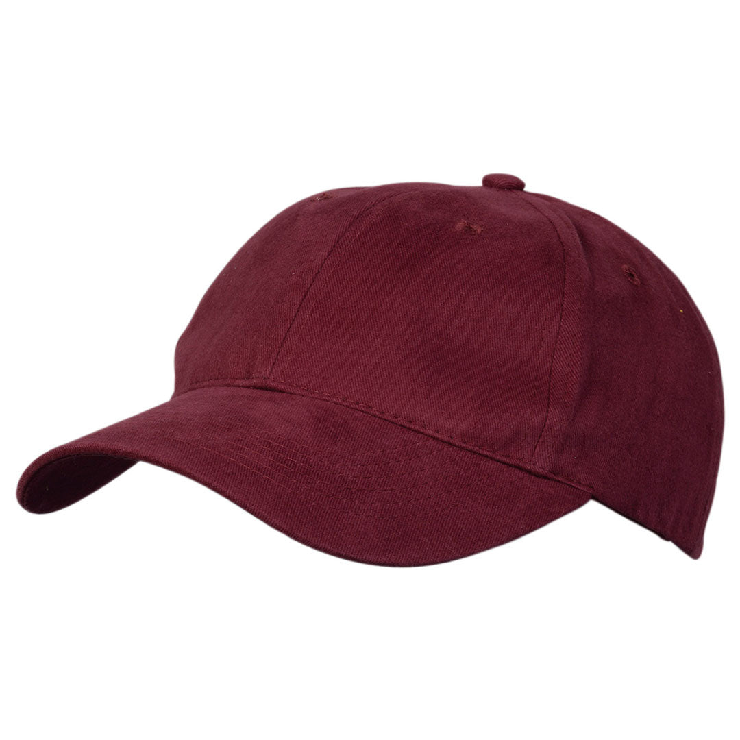 Legend The Premium Soft Cotton Cap | Adults Maroon Hats