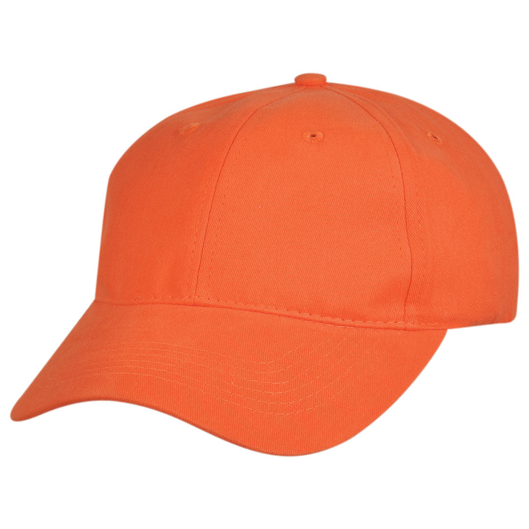 Legend The Premium Soft Cotton Cap | Adults Orange Hats
