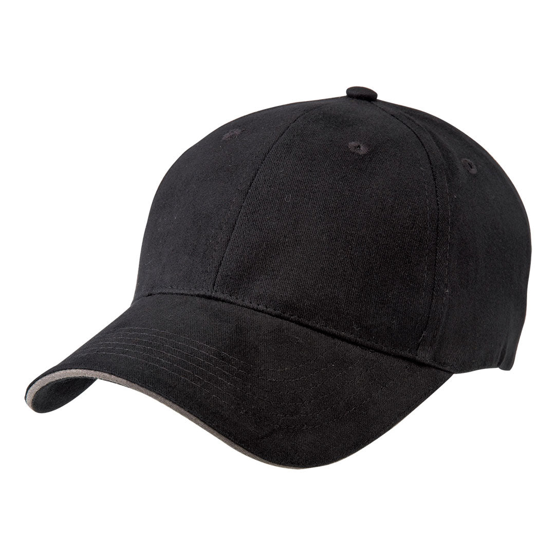 Legend The Premium Sandwich Cap | Adults Black/Grey Hats