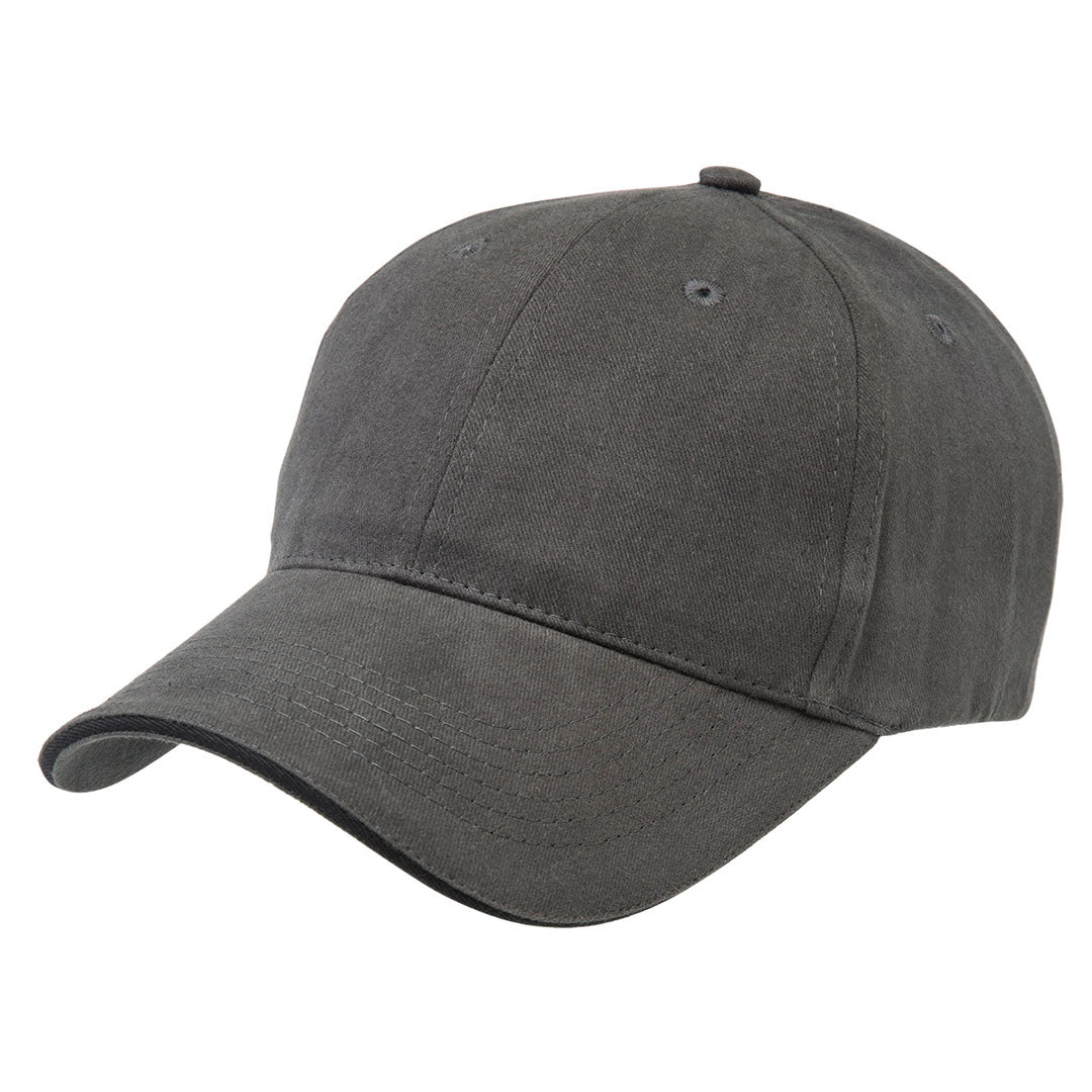 Legend The Premium Sandwich Cap | Adults Charcoal/Black Hats