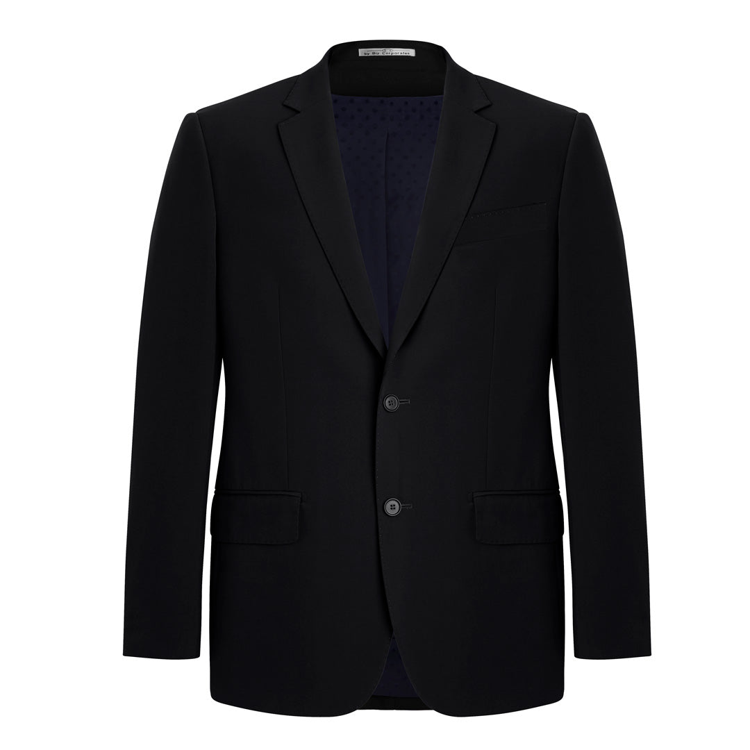 Biz Corporates The Siena 2 Button Jacket | Mens Black Suits