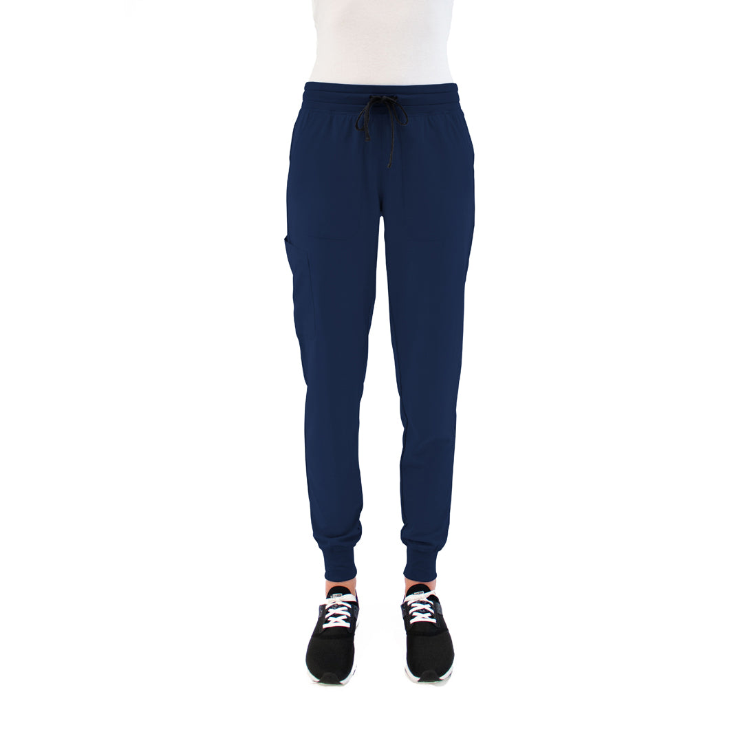 Maevn The Matrix Impulse Jogger Pant | Ladies | Petite Navy Scrubs