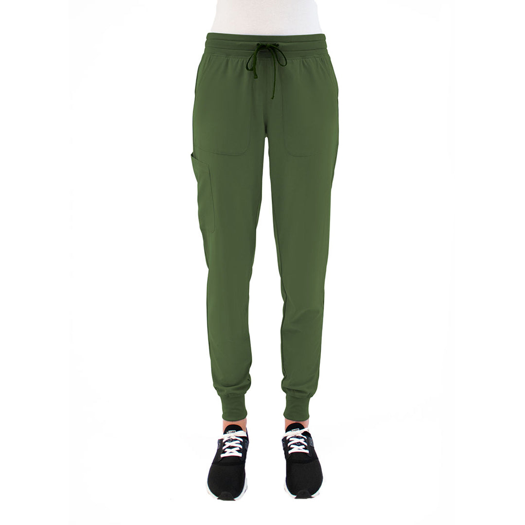 Maevn The Matrix Impulse Jogger Pant | Ladies | Regular Olive Scrubs