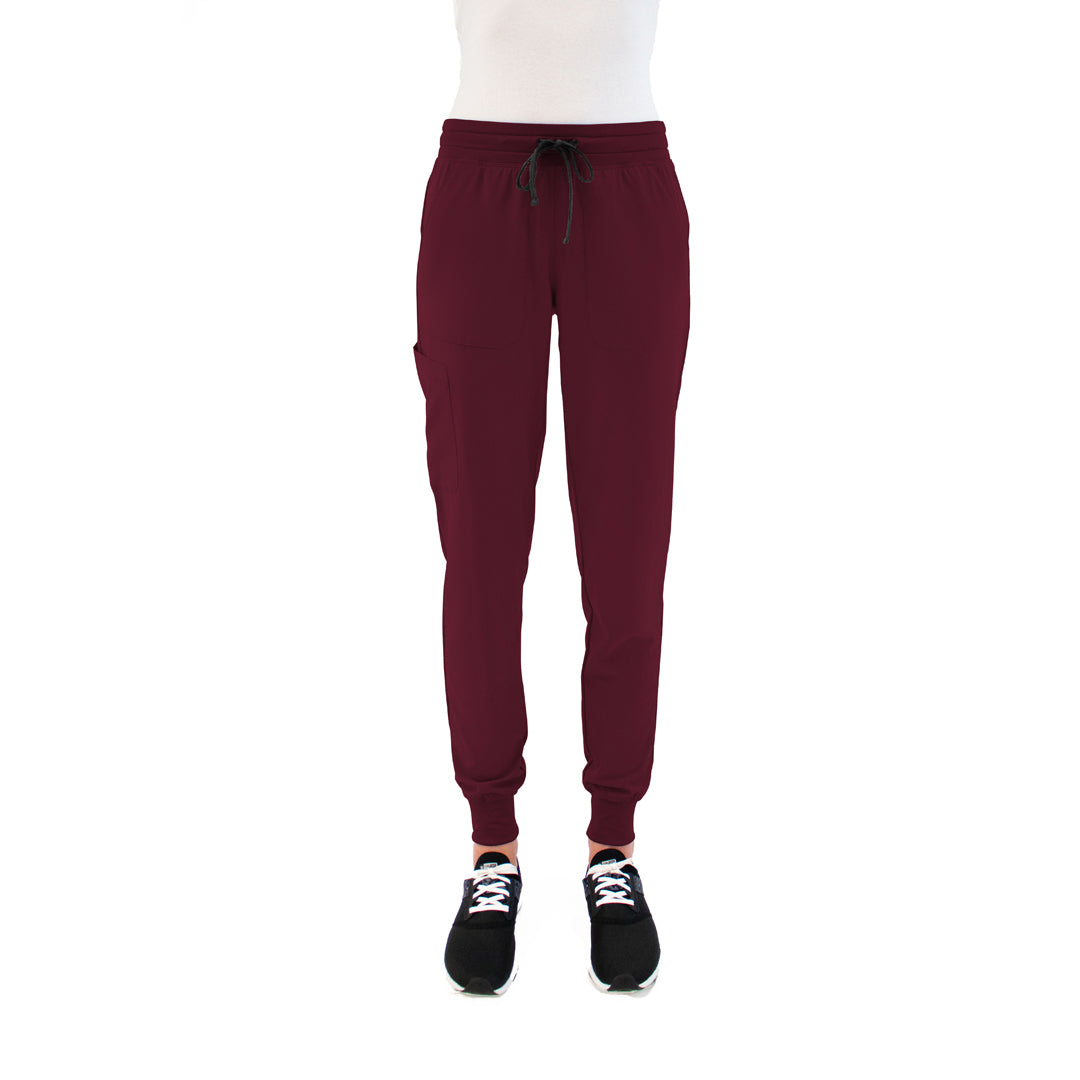 Maevn The Matrix Impulse Jogger Pant | Ladies | Regular Wine Scrubs