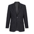 LSJ Collection The 2 Button Slim Cut Suit Jacket | Wool | Mens Charcoal Suits