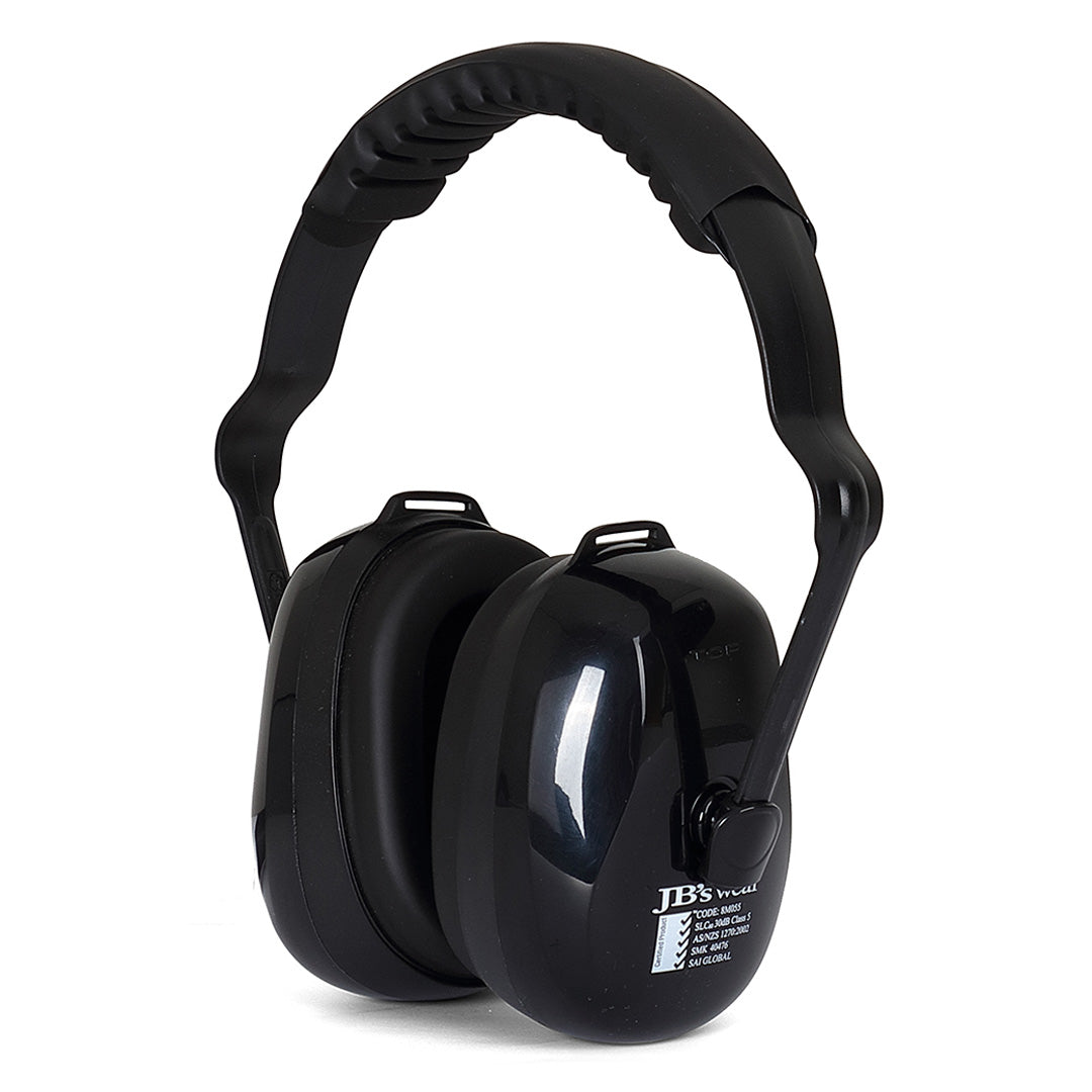 Jbs Wear The Class 5 Ear Muff | Adults Black Work Safety Protective Gear