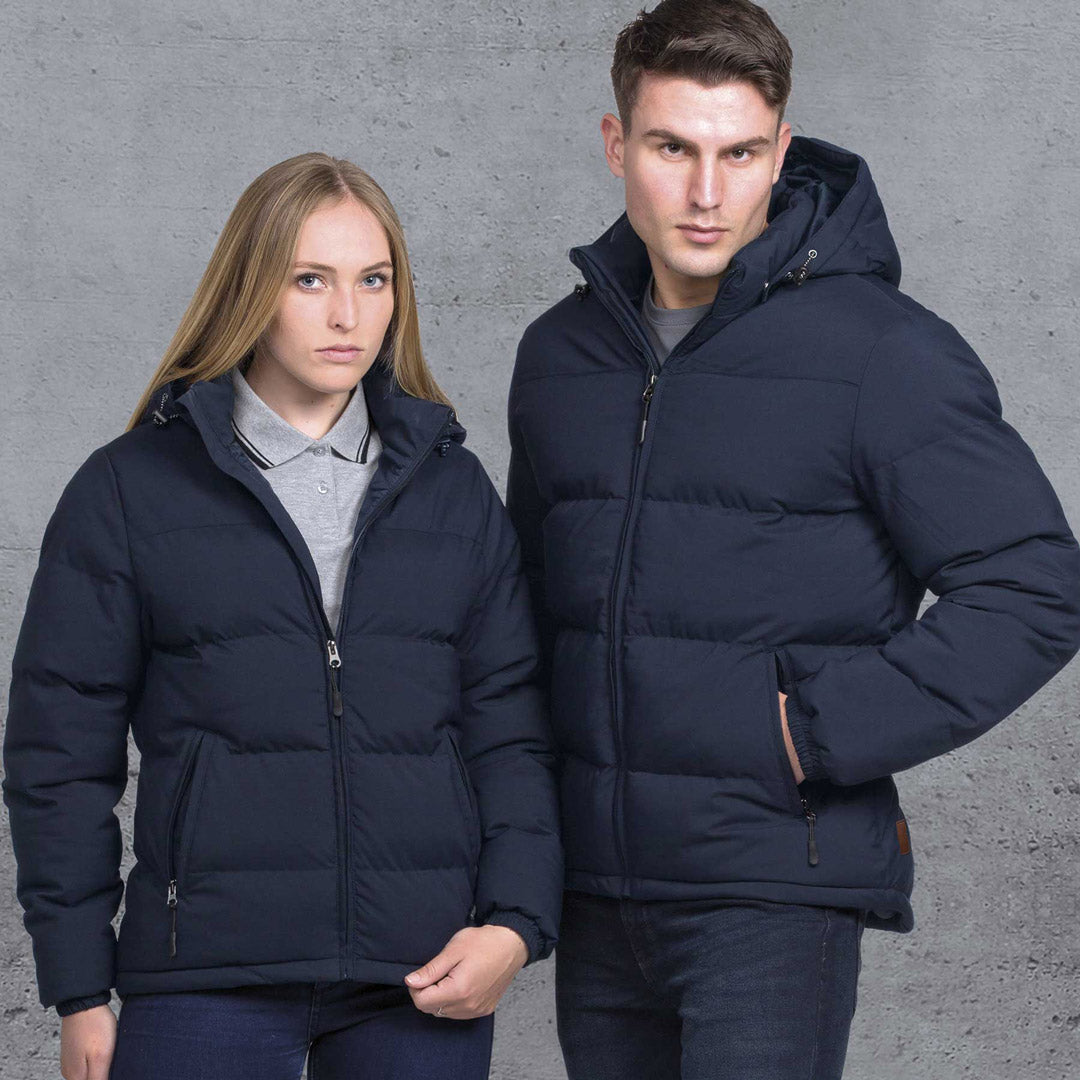 Smpli The Terrain Puffa Jacket | Unisex Navy Coats & Jackets