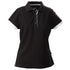 James Harvest The Antreville Polo | Ladies | Short Sleeve Black with Black/White/Grey Trim Shirts & Tops