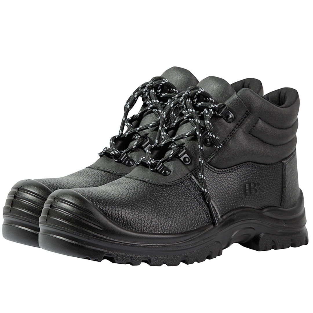 Jbs Wear The Rock Face Lace Up Boot | Adults Black Shoes