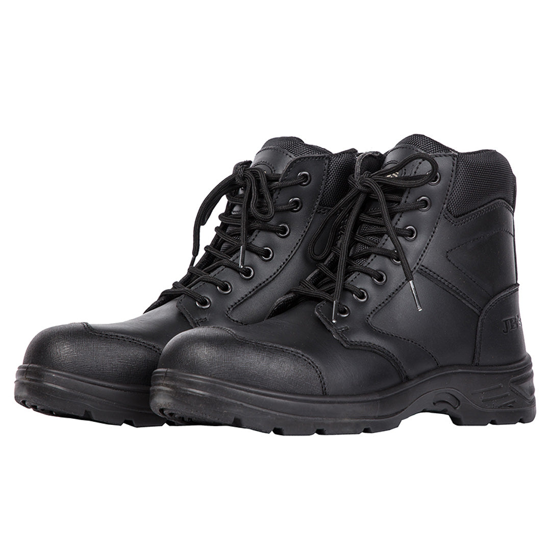 Jbs Wear The Composite Toe 5 Inch Zip Boot | Adults Black Shoes
