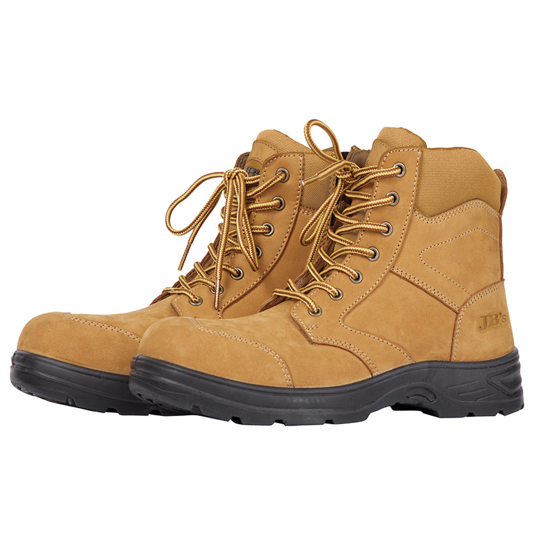 Jbs Wear The Composite Toe 5 Inch Zip Boot | Adults Wheat Shoes