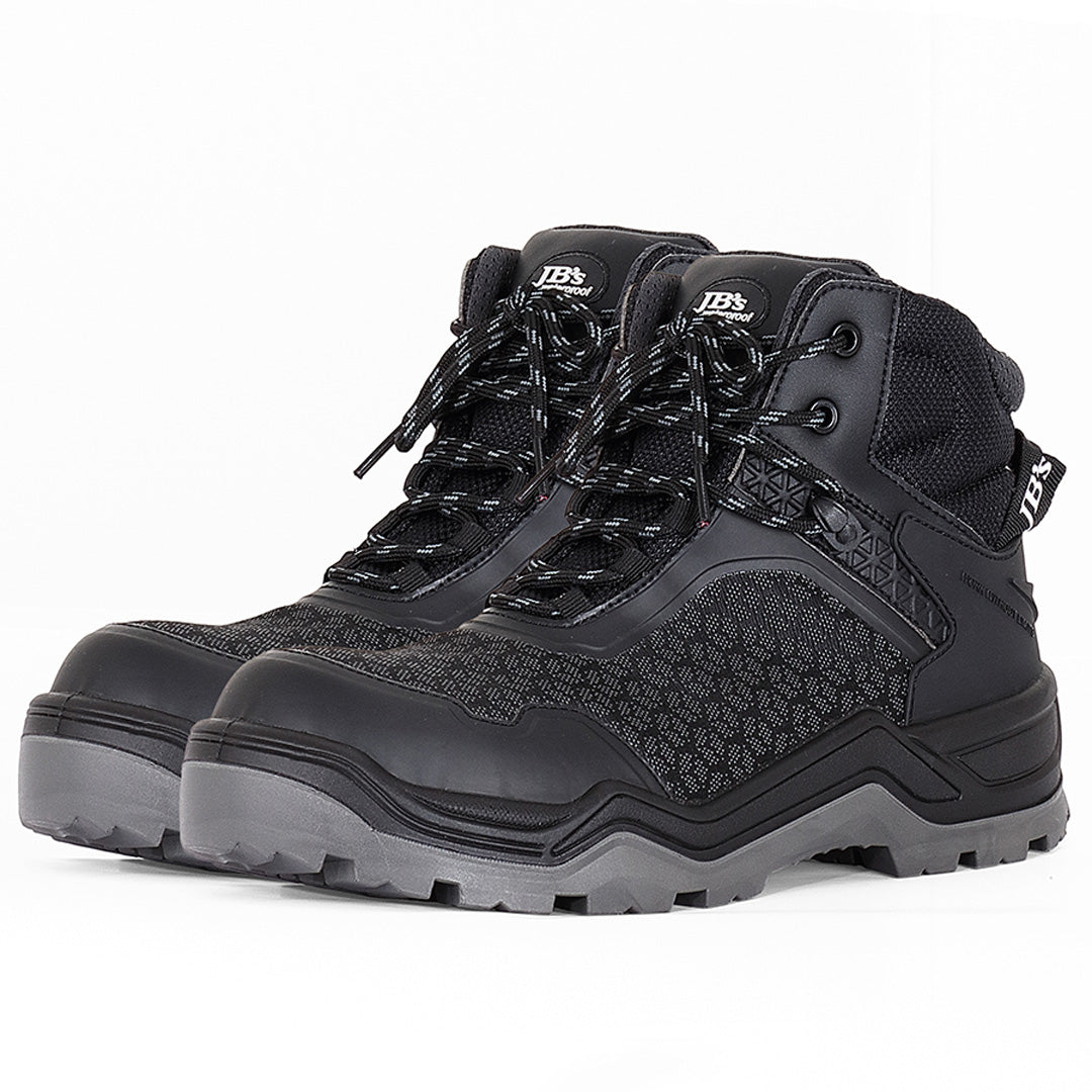 Jbs Wear The Cyclonic Waterproof Safety Boot | Adults Black Shoes