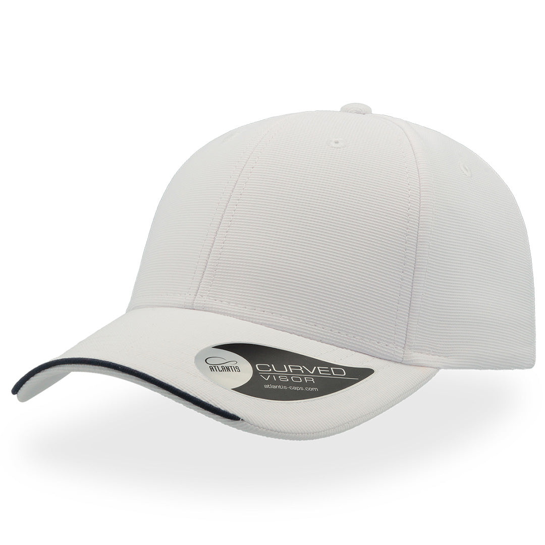 Atlantis Headwear The Estoril Cap | Atlantis White Headwear