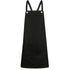 Identitee The Brooklyn Apron | Cross Back Black with Black Strap Aprons