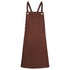 Identitee The Brooklyn Apron | Cross Back Chocolate with Chocolate Strap Aprons