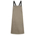 Identitee The Brooklyn Apron | Cross Back Walnut with Black Strap Aprons
