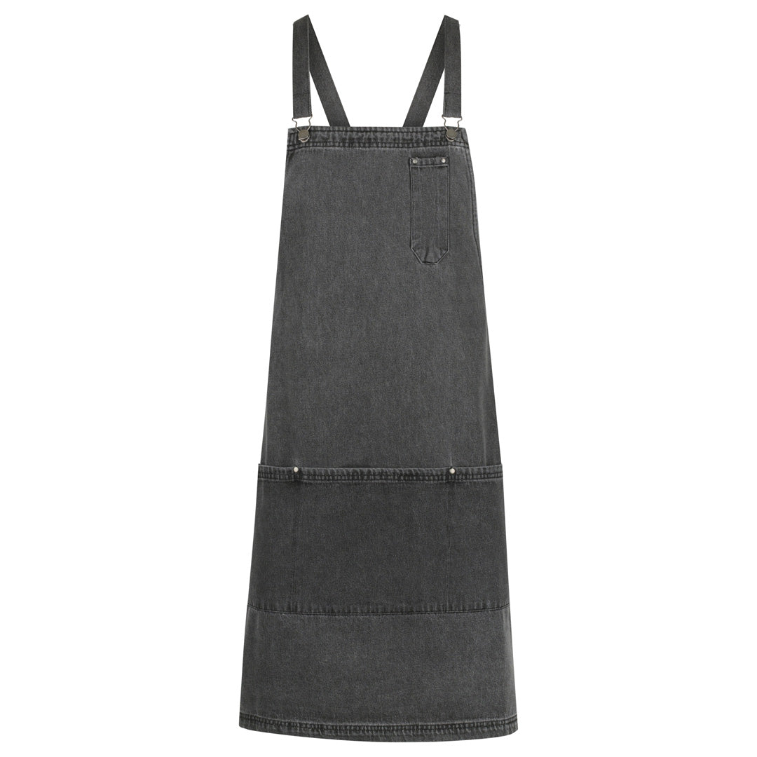 Identitee The Louie Apron | Cross Back Black Aprons