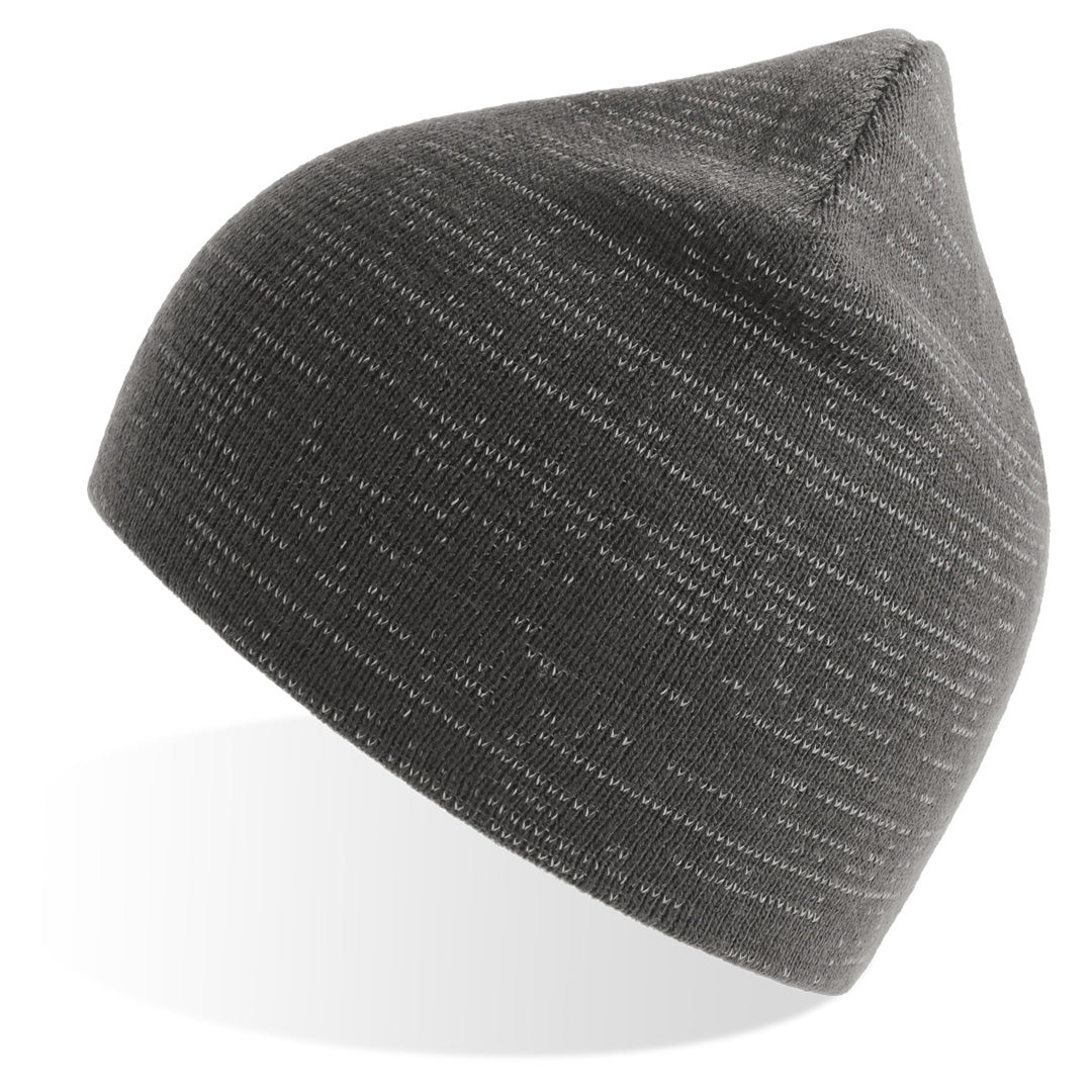 Atlantis Headwear The Shine Beanie | Adults Grey Headwear