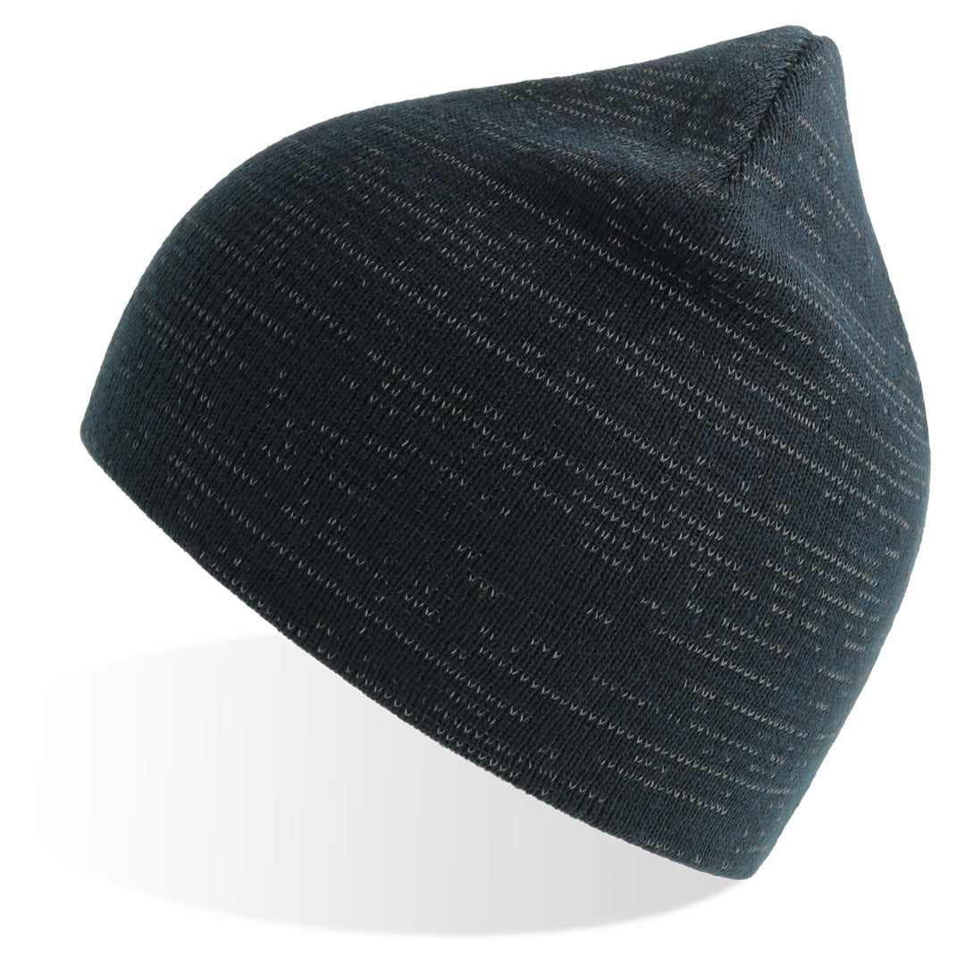 Atlantis Headwear The Shine Beanie | Adults Navy Headwear