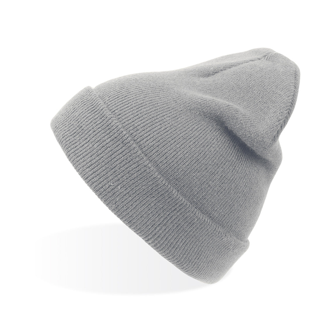 Atlantis Headwear The Wind Beanie | Atlantis | Adults Light Grey Headwear