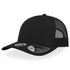 Atlantis Headwear The Recy Three Cap | Atlantis Black Headwear