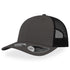 Atlantis Headwear The Recy Three Cap | Atlantis Dark Grey Headwear