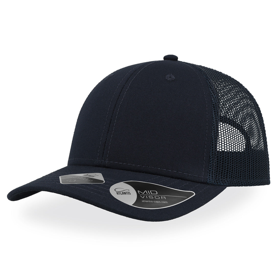 Atlantis Headwear The Recy Three Cap | Atlantis Navy Headwear