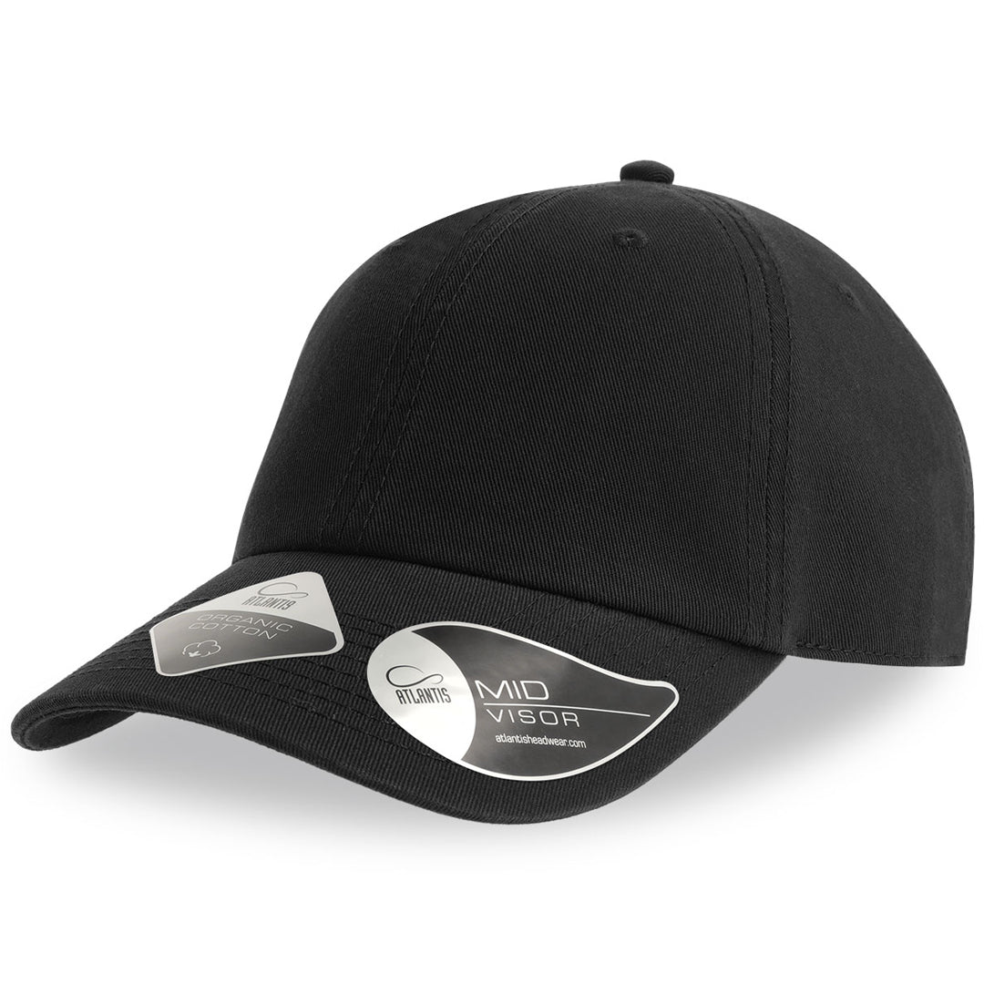 Atlantis Headwear The Fraser Organic Cap | Atlantis Black Headwear