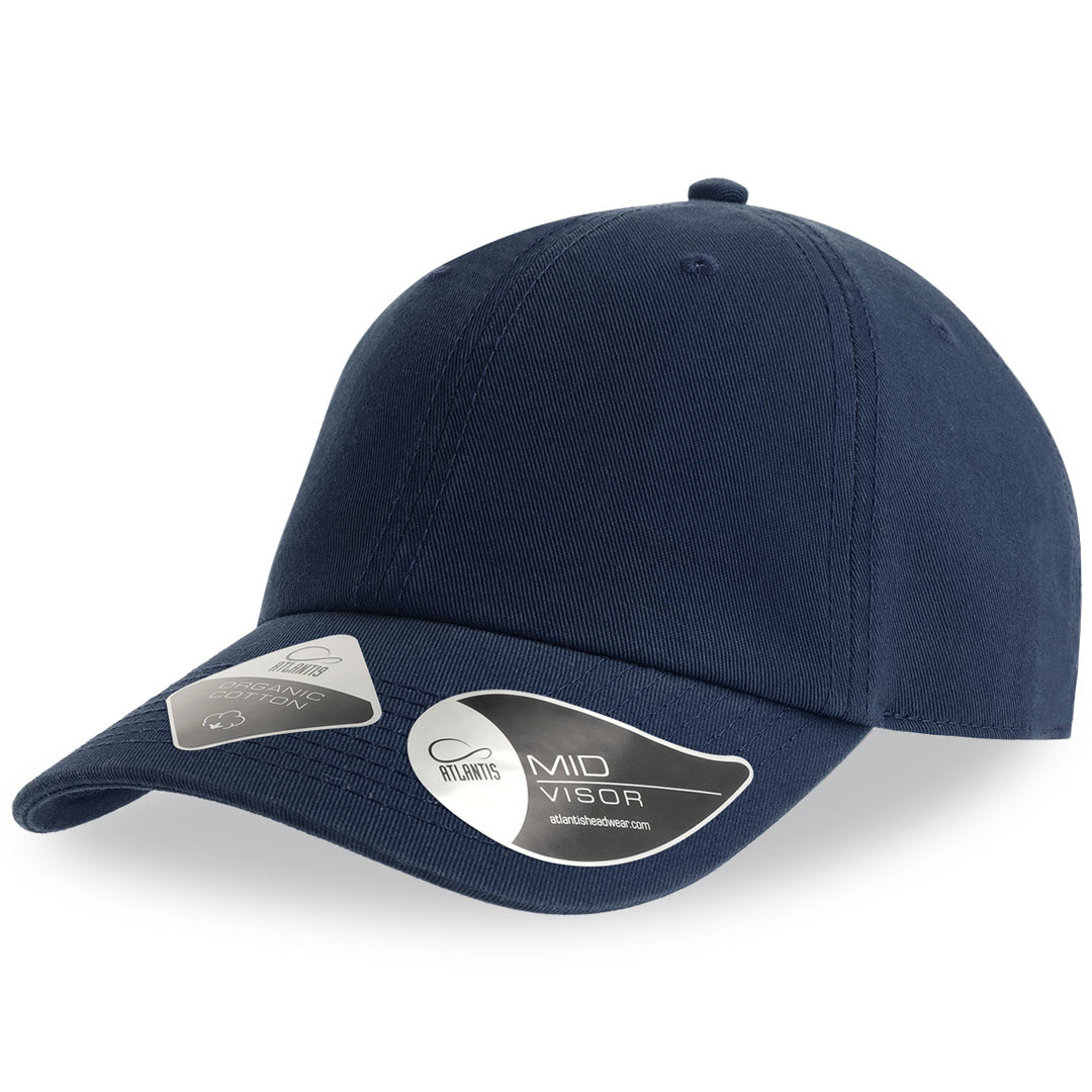 Atlantis Headwear The Fraser Organic Cap | Atlantis Navy Headwear