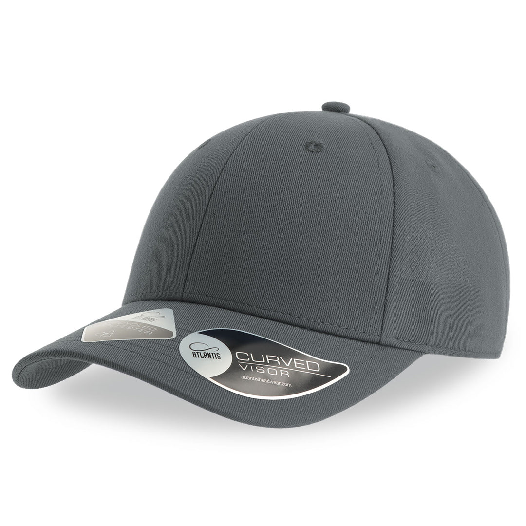 Atlantis Headwear The Joshua Recycled Cap | Atlantis Dark Grey Headwear