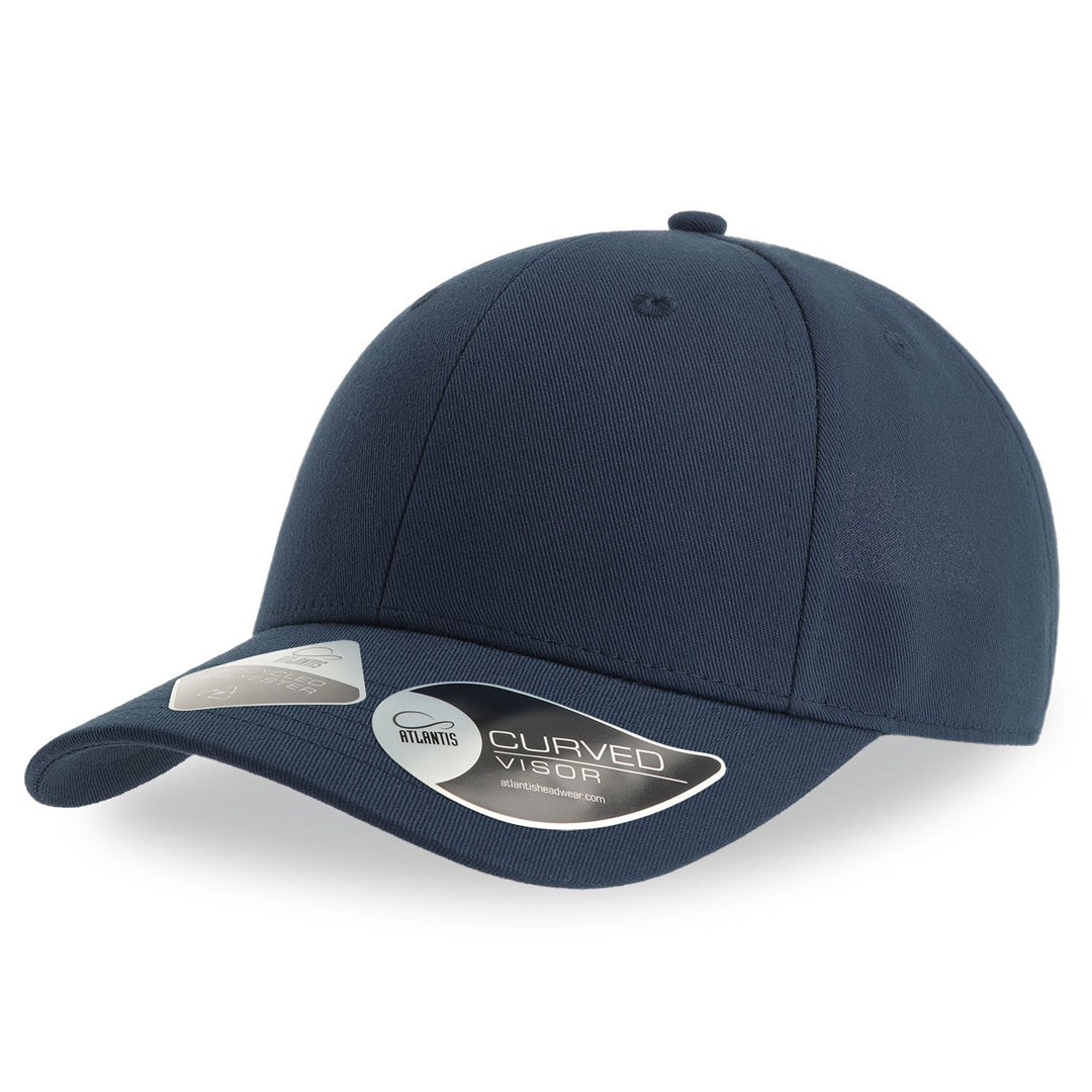 Atlantis Headwear The Joshua Recycled Cap | Atlantis Navy Headwear