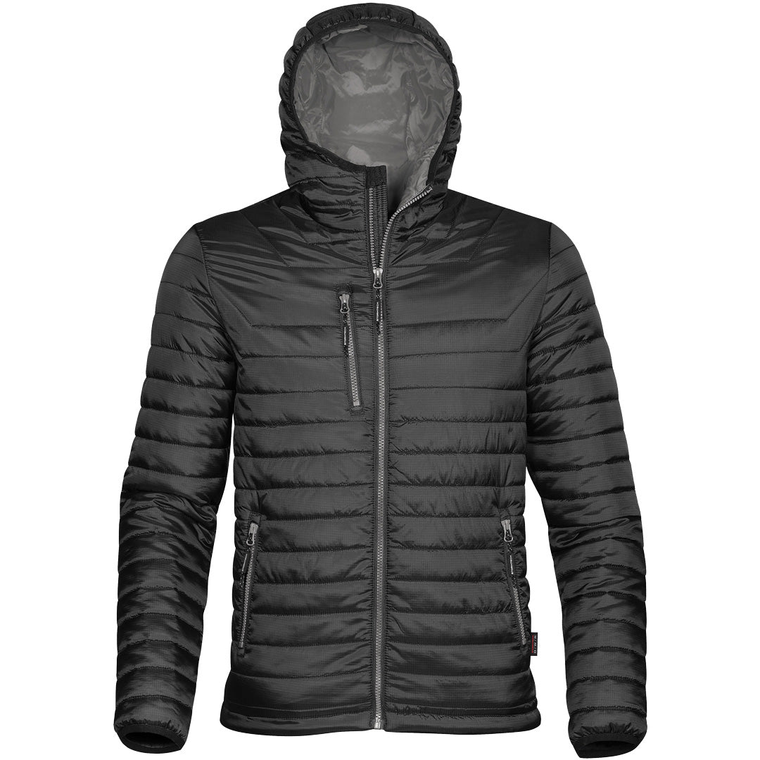 Stormtech The Gravity Thermal Jacket | Mens Black/Charcoal Coats & Jackets