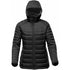 Stormtech The Stavanger Thermal Jacket | Ladies Black/Graphite Coats & Jackets