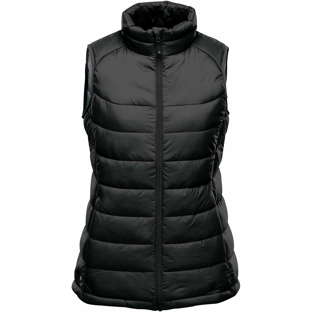Stormtech The Stavanger Thermal Vest | Ladies Black/Graphite Vests
