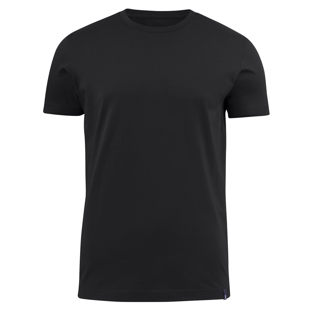 James Harvest The American U Tee | Mens Black Shirts & Tops