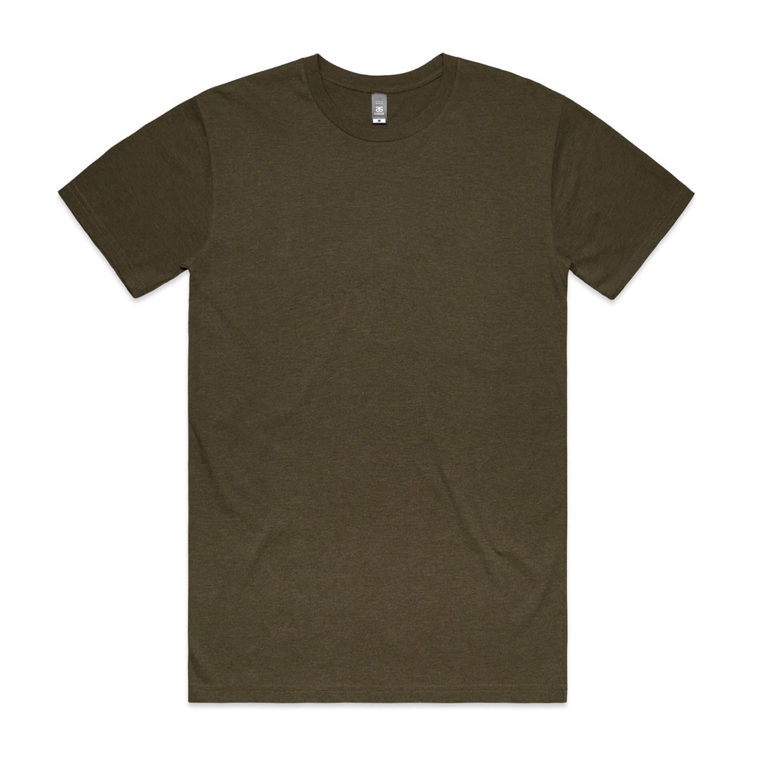 AS Colour The Staple Marle Tee | Mens | Short Sleeve Army Marle Shirts & Tops