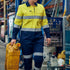 Bisley The Taped Hi Vis Cotton Drill Overall | Ladies Overalls