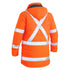 Bisley The Taped Puffer Jacket with X back | Hi Vis | Mens Coats & Jackets