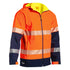 Bisley The Taped Ripstop Bonded Fleece Jacket | Hi Vis | Mens Orange/Navy Coats & Jackets
