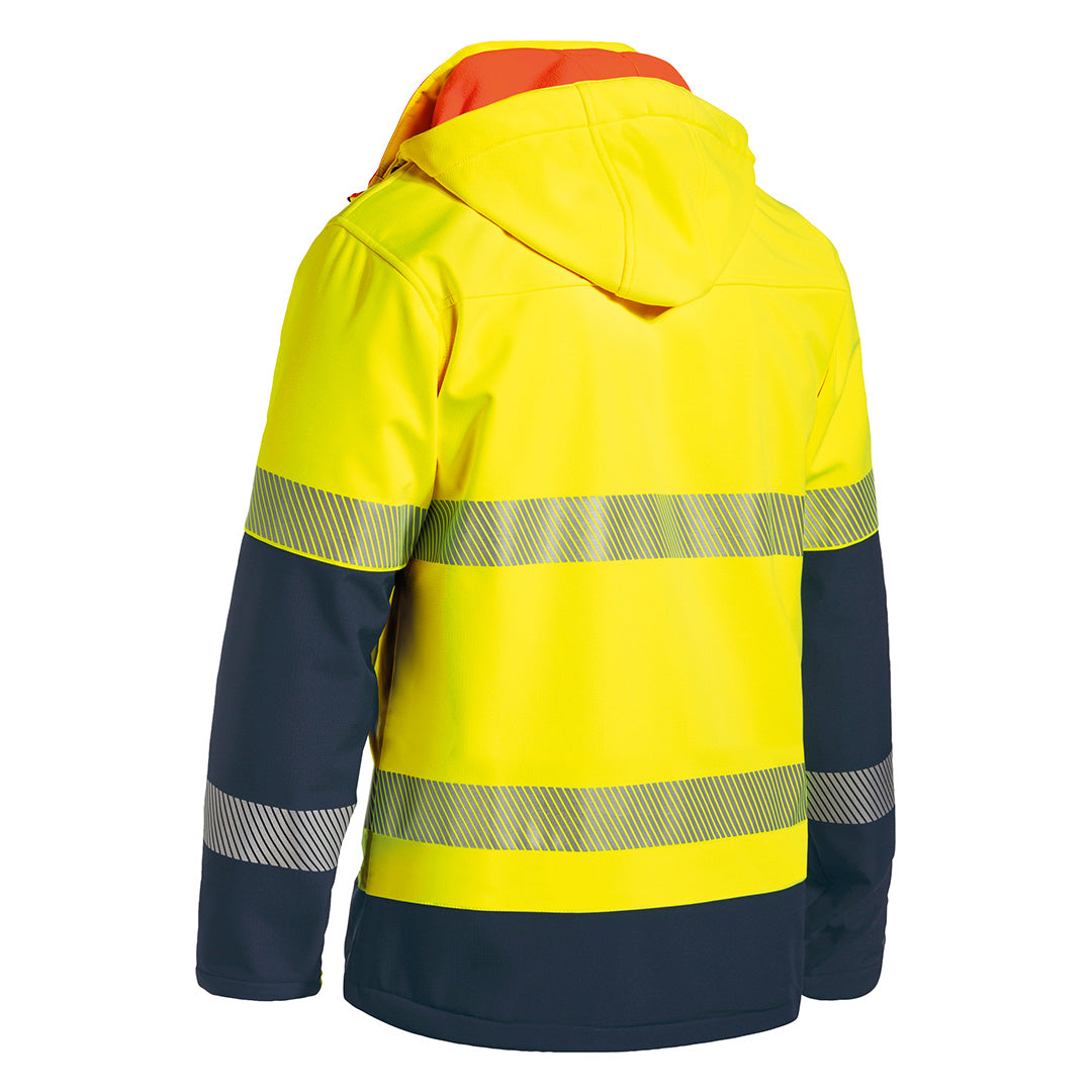 Bisley The Taped Ripstop Bonded Fleece Jacket | Hi Vis | Mens Coats & Jackets