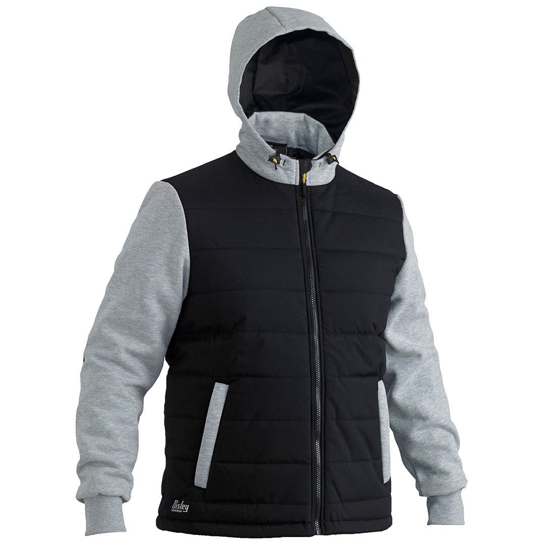 Bisley The Flex and Move Puffer Fleece Jacket | Mens Black Coats & Jackets