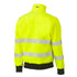 Bisley The Taped Soft Shell Bomber Jacket | Hi Vis | Mens Outerwear