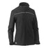 Bisley The Piping Soft Shell Jacket | Ladies Black Coats & Jackets