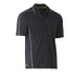 Bisley The Cool Mesh Polo | Reflective Piping | Mens Charcoal Shirts & Tops