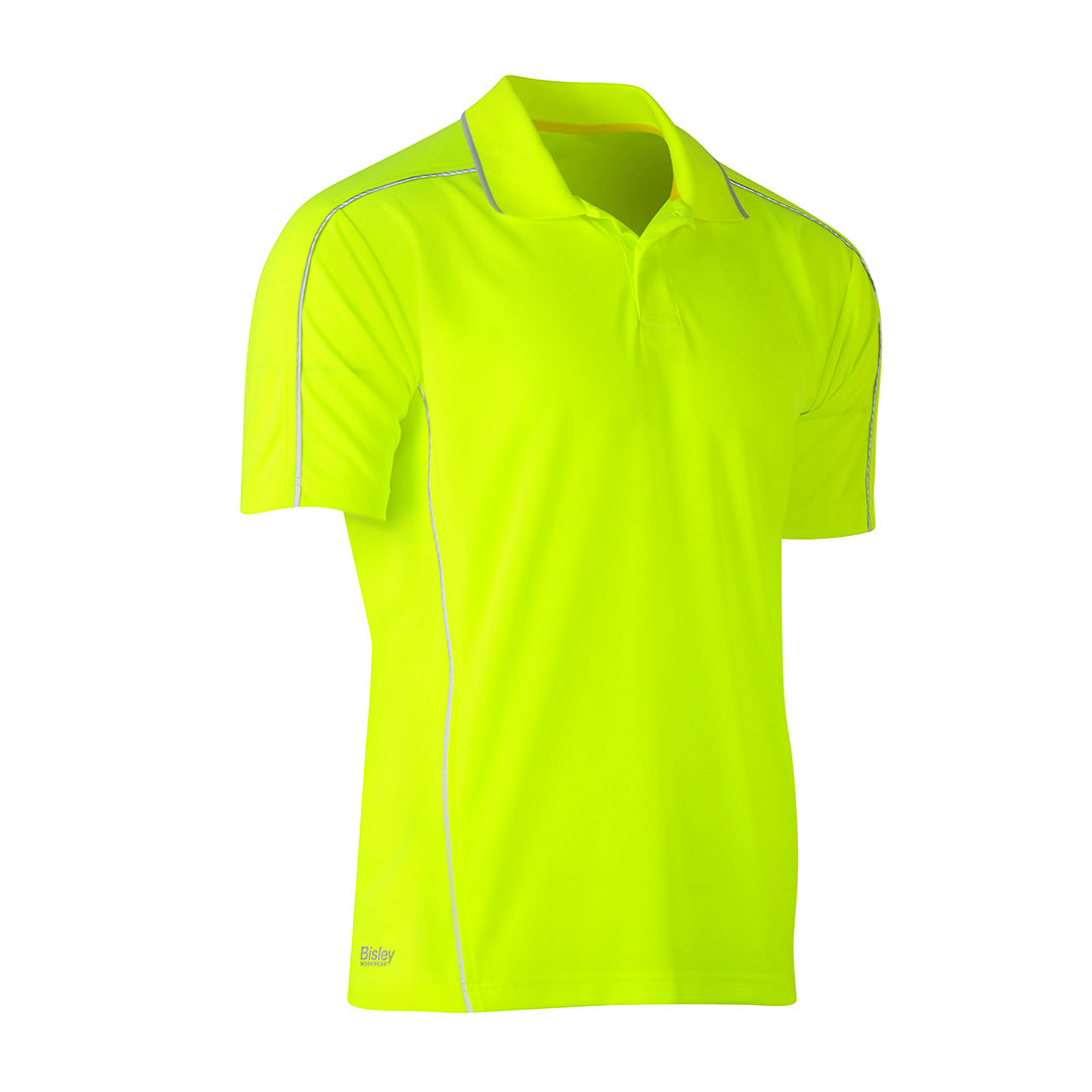 Bisley The Cool Mesh Polo | Reflective Piping | Mens Shirts & Tops