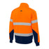 Bisley The Taped 1/4 zip Fleece Pullover | Hi Vis | Mens Outerwear