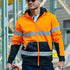 Bisley The Taped Zip Fleece Hoodie | Hi Vis | Mens Outerwear