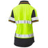 Bisley The Two Tone Taped Hi Vis Polo | Short Sleeve | Ladies Shirts & Tops